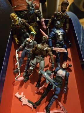 Mixed Kids Action Figure Bundle - Pink & Blue Accents